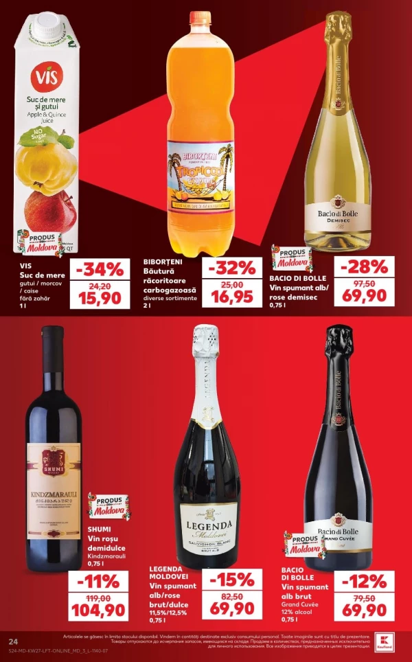 Catalog Kaufland - Catalogul cu reduceri, pagina 24: reduceri și oferte 02 - 08 iulie 2026