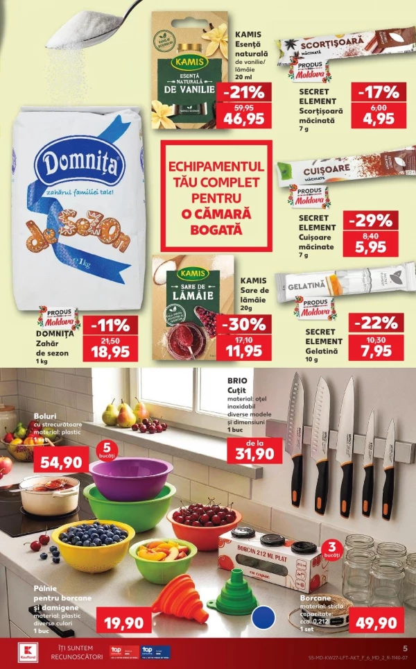 Catalog Kaufland - Catalogul cu reduceri, pagina 5: reduceri și oferte 02 - 08 iulie 2026