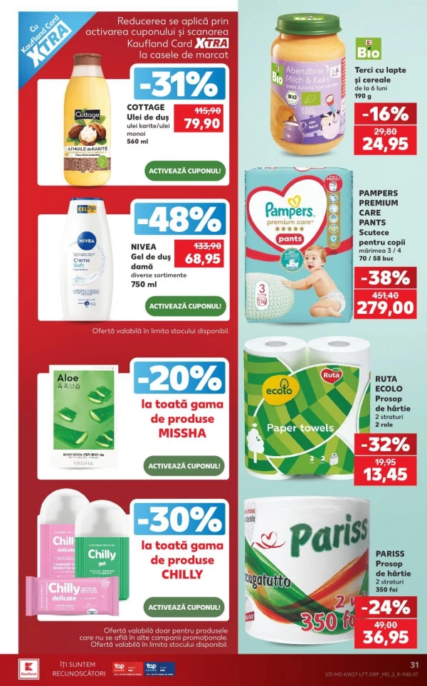 Catalog Kaufland - Catalogul cu reduceri, pagina 31: reduceri și oferte 02 - 08 iulie 2026