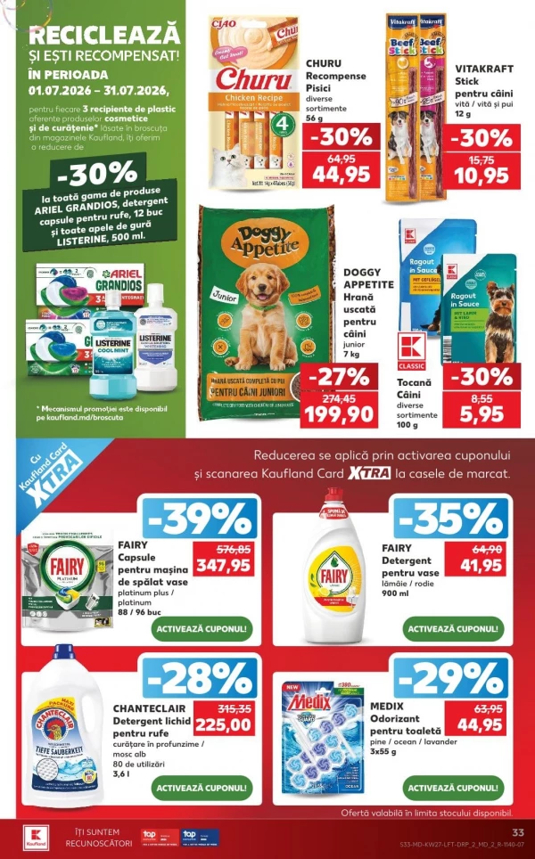 Catalog Kaufland - Catalogul cu reduceri, pagina 33: reduceri și oferte 02 - 08 iulie 2026