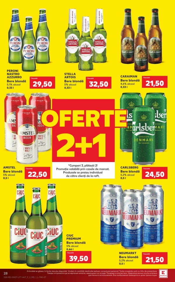 Catalog Kaufland - Catalogul cu reduceri, pagina 28: reduceri și oferte 02 - 08 iulie 2026