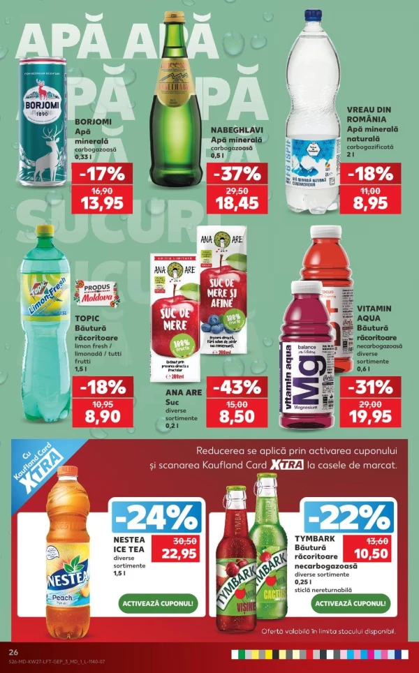 Catalog Kaufland - Catalogul cu reduceri, pagina 26: reduceri și oferte 02 - 08 iulie 2026