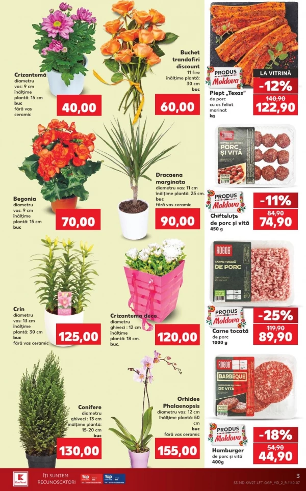 Catalog Kaufland - Catalogul cu reduceri, pagina 3: reduceri și oferte 02 - 08 iulie 2026