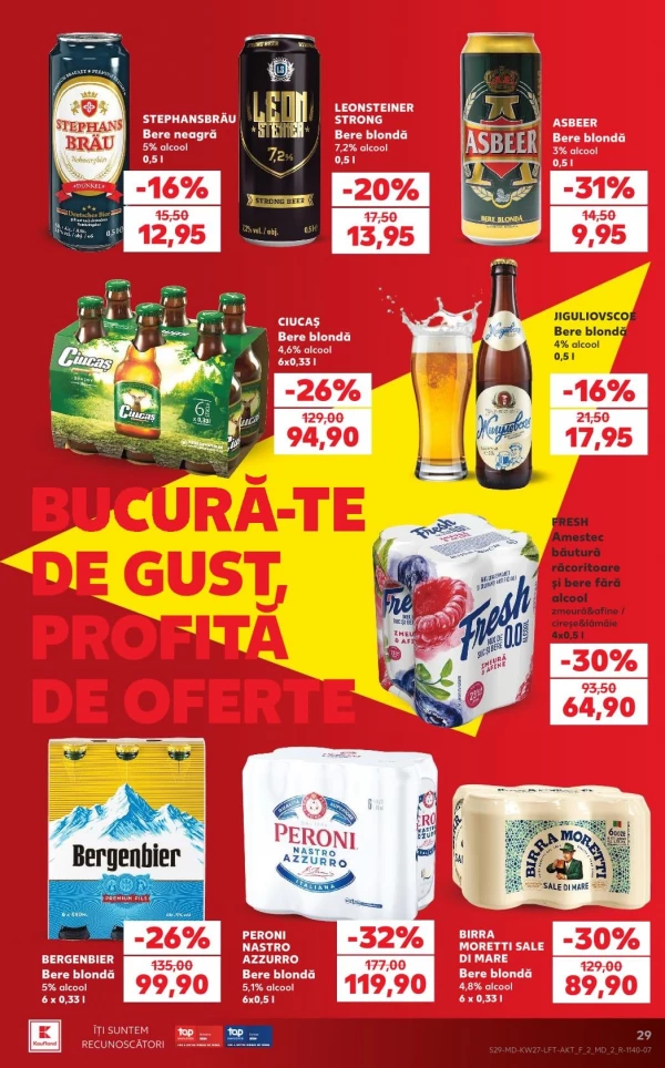 Catalog Kaufland - Catalogul cu reduceri, pagina 29: reduceri și oferte 02 - 08 iulie 2026