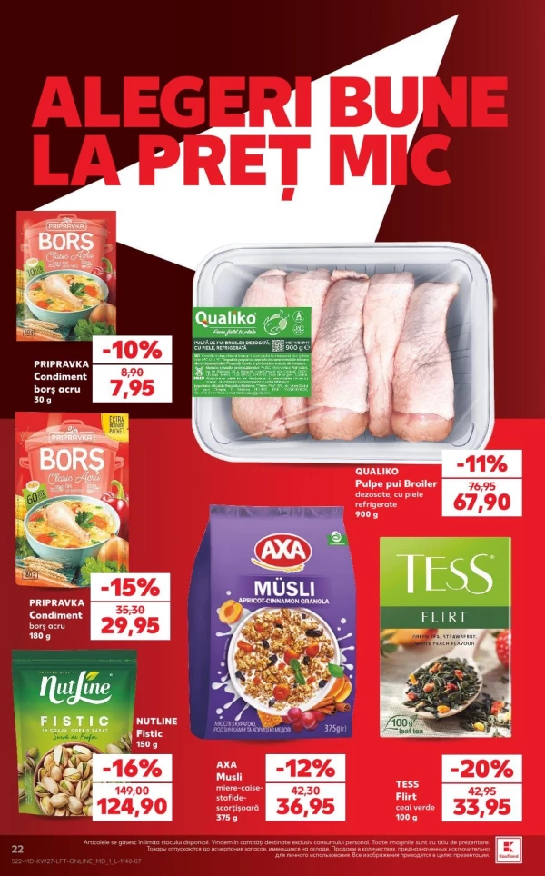 Catalog Kaufland - Catalogul cu reduceri, pagina 22: reduceri și oferte 02 - 08 iulie 2026