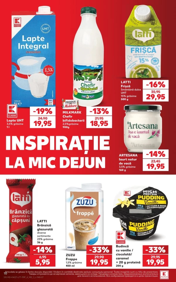 Catalog Kaufland - Catalogul cu reduceri, pagina 10: reduceri și oferte 02 - 08 iulie 2026