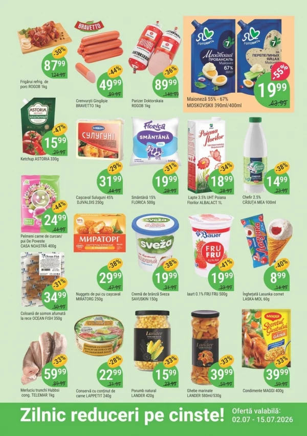 Catalog Local Discounter - Catalogul cu reduceri, pagina 3: reduceri și oferte 02 - 15 iulie 2026