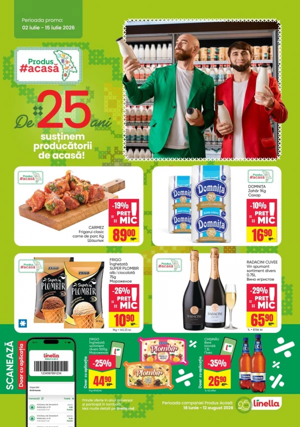 Catalog Linella - Catalogul cu reduceri, pagina 2: reduceri și oferte 02 - 15 iulie 2026
