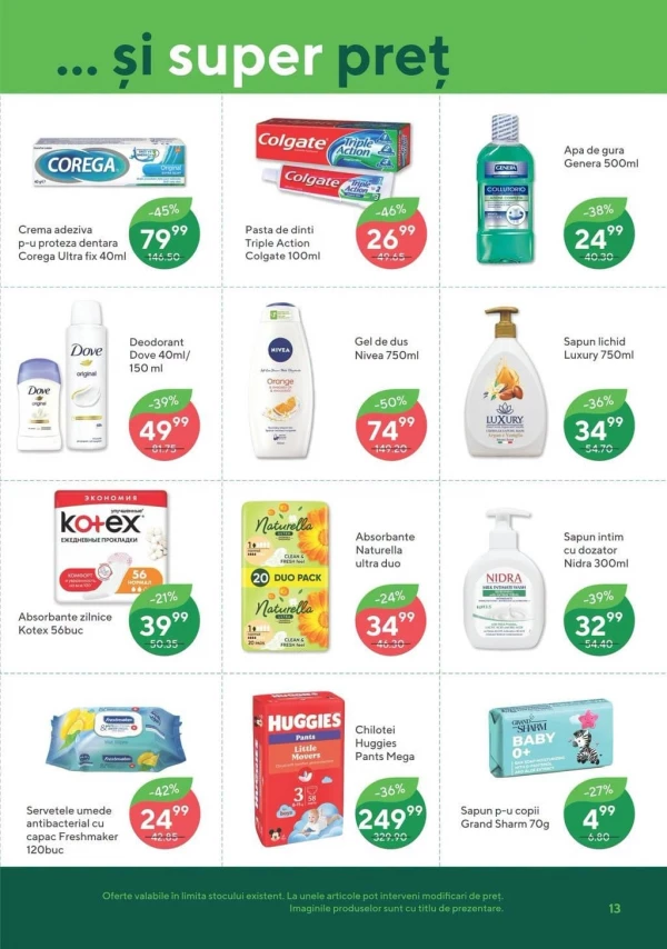 Catalog Bonus - Catalogul cu reduceri, pagina 13: reduceri și oferte 02 - 15 iulie 2026