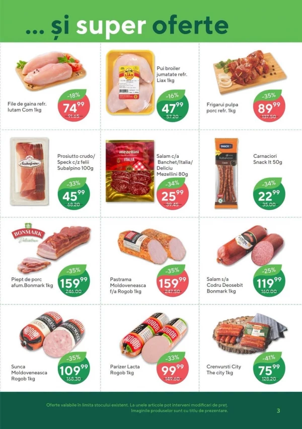 Catalog Bonus - Catalogul cu reduceri, pagina 3: reduceri și oferte 02 - 15 iulie 2026