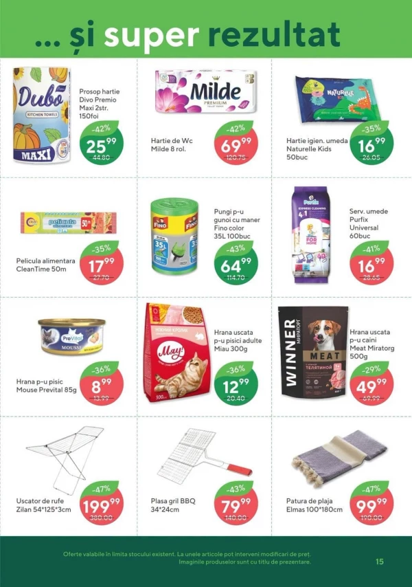 Catalog Bonus - Catalogul cu reduceri, pagina 15: reduceri și oferte 02 - 15 iulie 2026