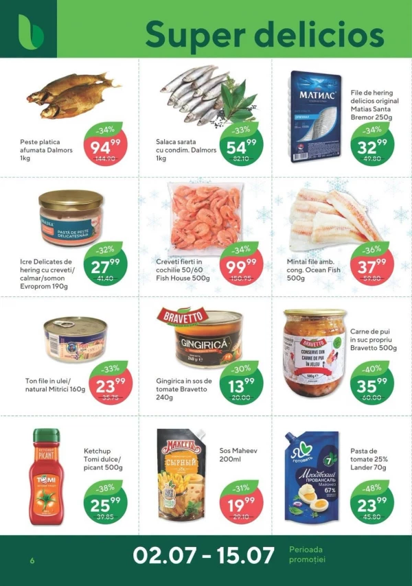 Catalog Bonus - Catalogul cu reduceri, pagina 6: reduceri și oferte 02 - 15 iulie 2026