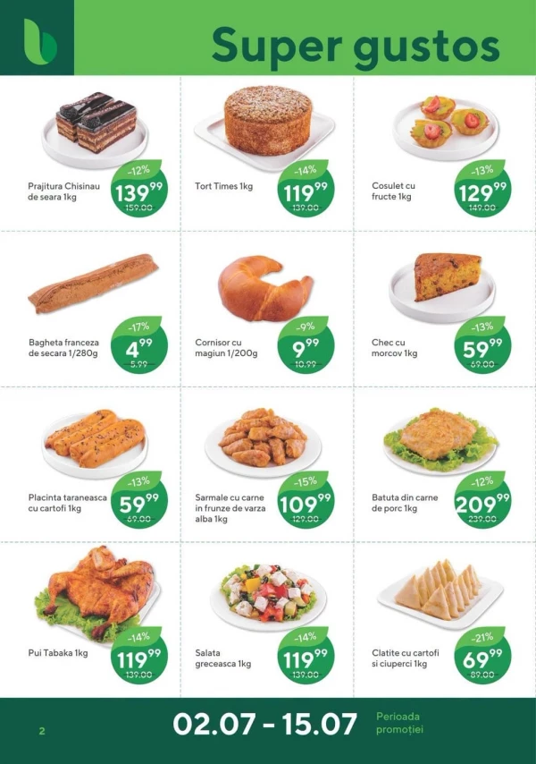 Catalog Bonus - Catalogul cu reduceri, pagina 2: reduceri și oferte 02 - 15 iulie 2026