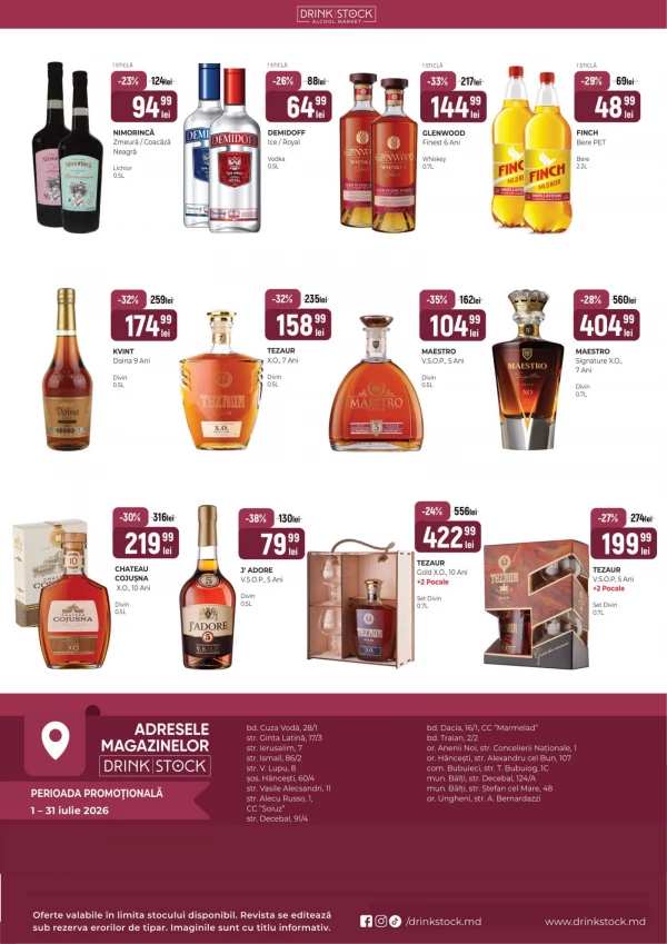 Catalog Drink Stock - Catalogul cu reduceri, pagina 4: reduceri și oferte 01 - 31 iulie 2026