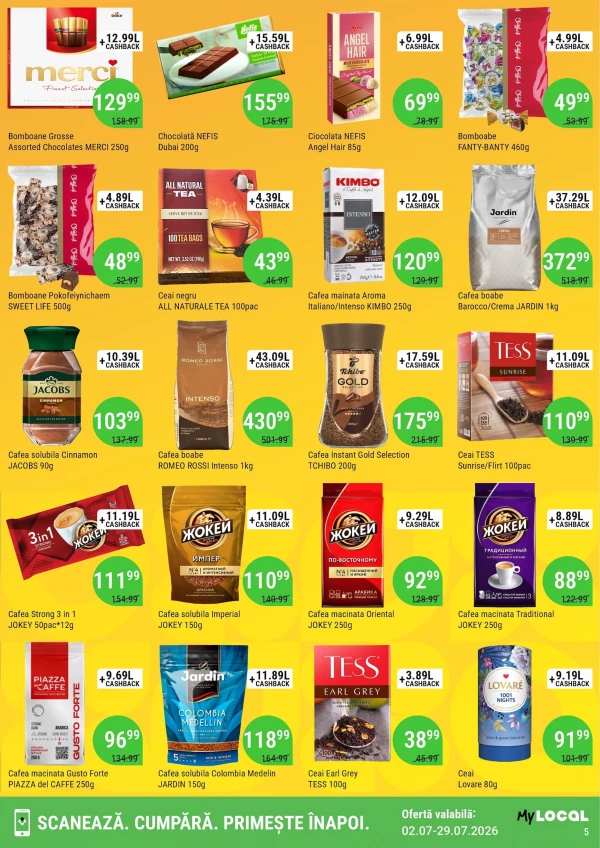 Catalog Local Discounter - Cashback catalog, pagina 5: reduceri și oferte 02 - 29 iulie 2026