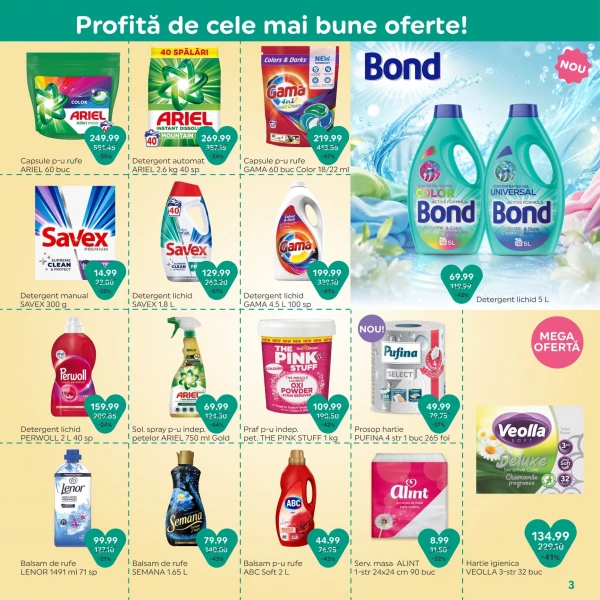 Catalog Bonita - Catalogul cu reduceri, pagina 3: reduceri și oferte 01 - 31 iulie 2026