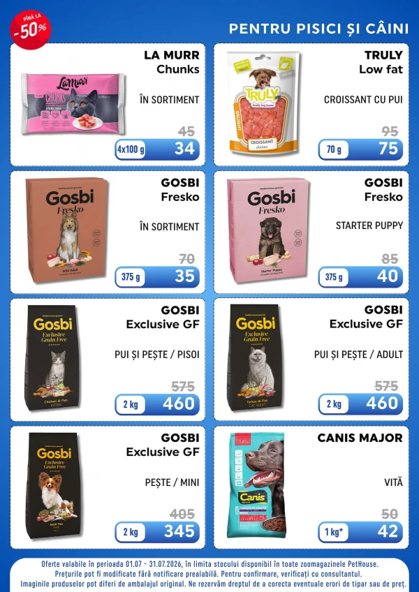 Catalog PetHouse - Catalogul cu reduceri, pagina 3: reduceri și oferte 01 - 31 iulie 2026