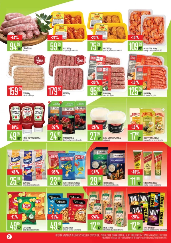 Catalog Mega Alina - Mega Alina Discounter, pagina 2: reduceri și oferte 01 iulie - 02 august 2026