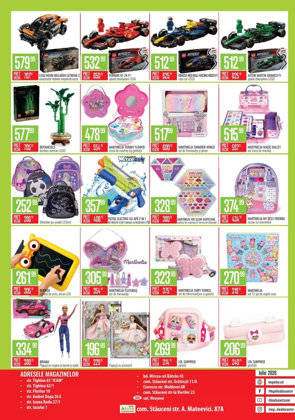 Catalog Mega Alina - Mega Alina Discounter, pagina 20: reduceri și oferte 01 iulie - 02 august 2026