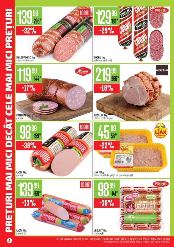 Catalog Mega Alina - Mega Alina Discounter, pagina 4: reduceri și oferte 01 iulie - 02 august 2026
