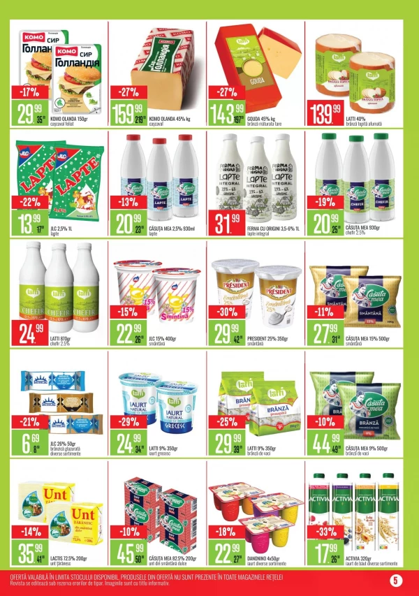 Catalog Mega Alina - Mega Alina Discounter, pagina 5: reduceri și oferte 01 iulie - 02 august 2026