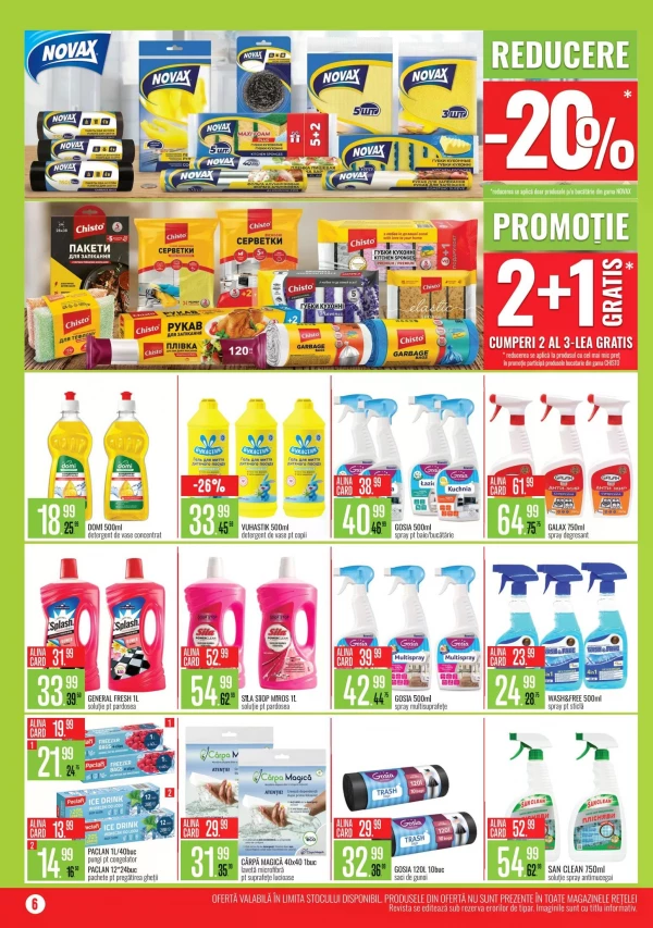Catalog Mega Alina - Catalogul cu reduceri, pagina 6: reduceri și oferte 01 iulie - 02 august 2026