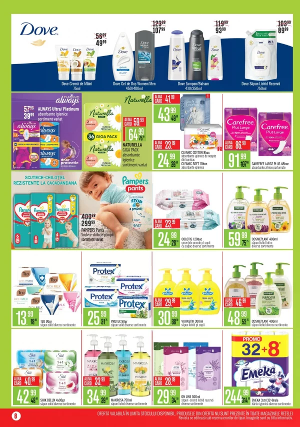 Catalog Mega Alina - Catalogul cu reduceri, pagina 8: reduceri și oferte 01 iulie - 02 august 2026