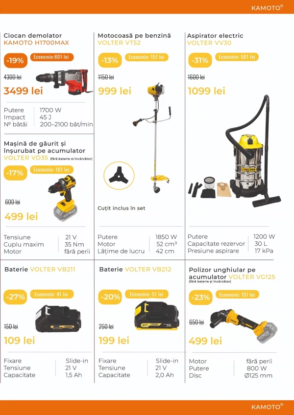 Catalog Kamoto - Catalogul cu reduceri, pagina 2: reduceri și oferte 01 iulie - 31 august 2026