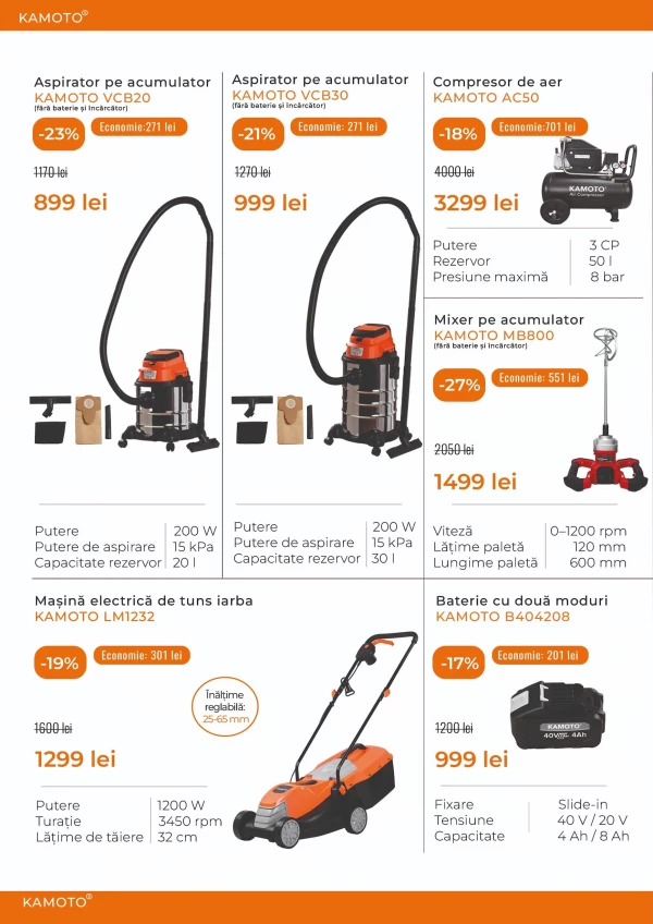 Catalog Kamoto - Catalogul cu reduceri, pagina 3: reduceri și oferte 01 iulie - 31 august 2026
