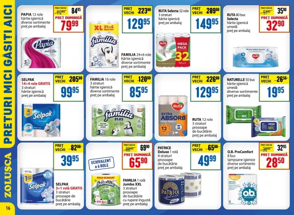 Catalog Zoluşca - Catalogul cu reduceri, pagina 16: reduceri și oferte 06 iulie - 09 august 2026