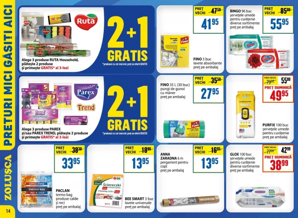 Catalog Zoluşca - Catalogul cu reduceri, pagina 14: reduceri și oferte 06 iulie - 09 august 2026