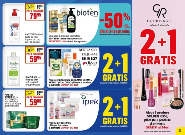 Catalog Zoluşca - Catalogul cu reduceri, pagina 23: reduceri și oferte 06 iulie - 09 august 2026
