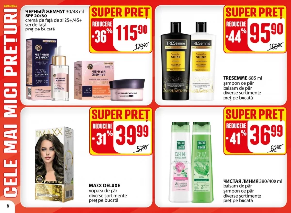 Catalog Zoluşca - Catalogul cu reduceri, pagina 6: reduceri și oferte 06 iulie - 09 august 2026