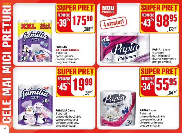 Catalog Zoluşca - Catalogul cu reduceri, pagina 4: reduceri și oferte 06 iulie - 09 august 2026