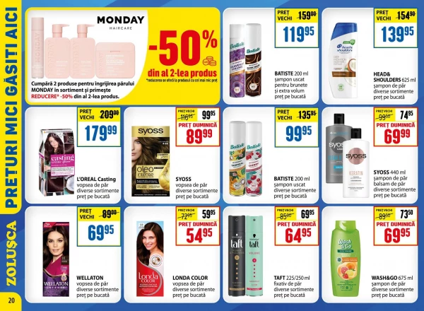 Catalog Zoluşca - Catalogul cu reduceri, pagina 20: reduceri și oferte 06 iulie - 09 august 2026