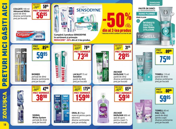 Catalog Zoluşca - Catalogul cu reduceri, pagina 18: reduceri și oferte 06 iulie - 09 august 2026