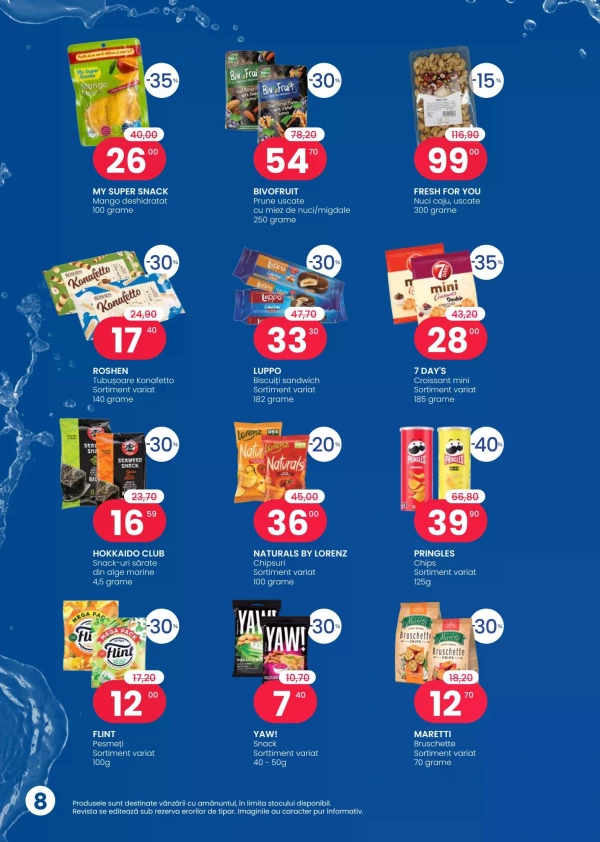Catalog Ocean Fish - Catalogul cu reduceri, pagina 8: reduceri și oferte 01 iulie - 02 august 2026