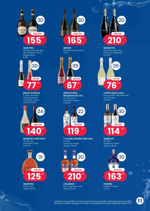 Catalog Ocean Fish - Catalogul cu reduceri, pagina 11: reduceri și oferte 01 iulie - 02 august 2026