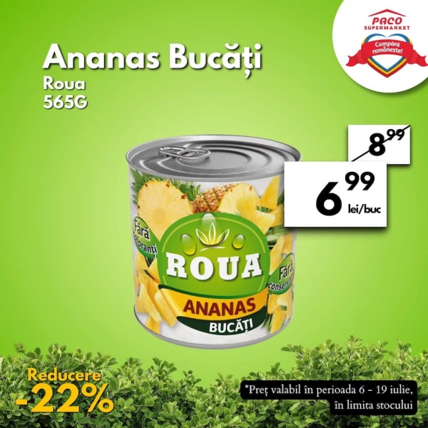 Catalog Paco Market - Catalogul cu reduceri, pagina 22: reduceri și oferte 06 - 19 iulie 2026