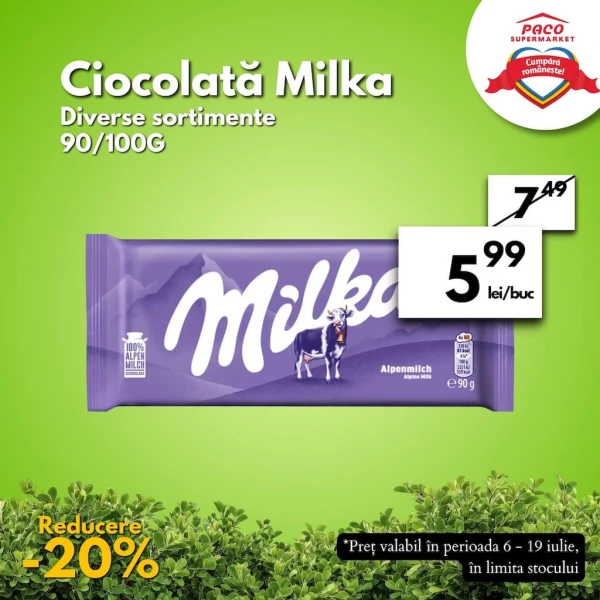 Catalog Paco Market - Catalogul cu reduceri, pagina 38: reduceri și oferte 06 - 19 iulie 2026