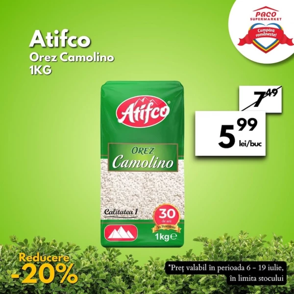 Catalog Paco Market - Catalogul cu reduceri, pagina 21: reduceri și oferte 06 - 19 iulie 2026
