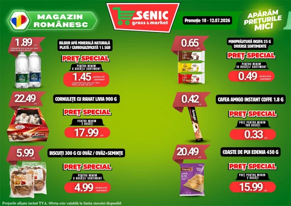 Catalog Senic - Catalogul cu reduceri, pagina 4: reduceri și oferte 09 - 15 iulie 2026