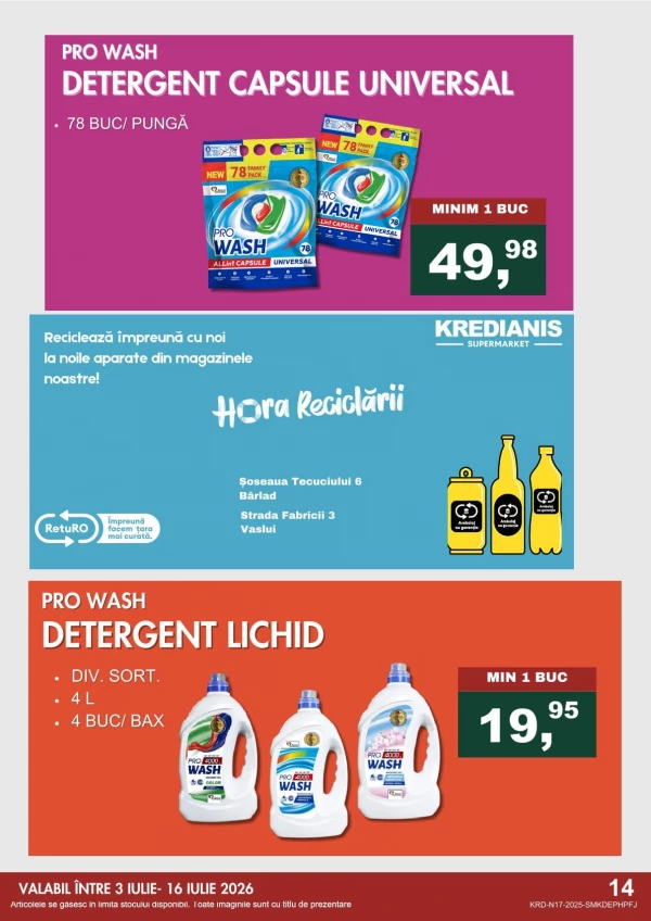 Catalog Kredianis - Catalogul cu reduceri, pagina 15: reduceri și oferte 03 - 16 iulie 2026