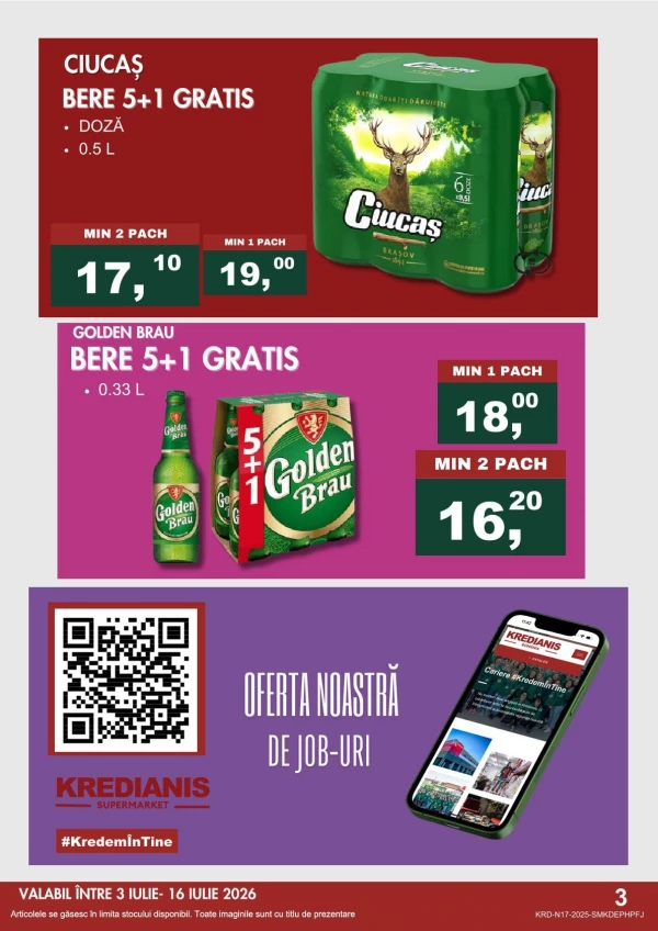 Catalog Kredianis - Catalogul cu reduceri, pagina 4: reduceri și oferte 03 - 16 iulie 2026