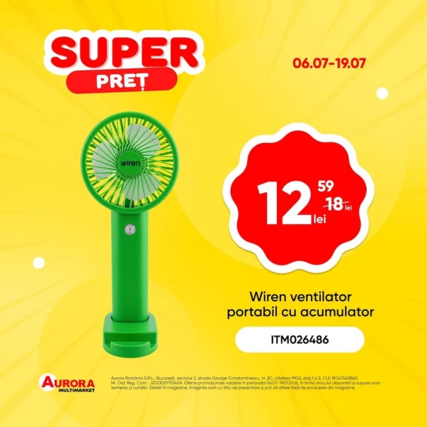 Catalog Aurora Multimarket - Catalogul cu reduceri, pagina 7: reduceri și oferte 06 - 19 iulie 2026