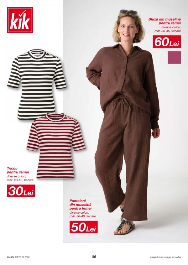 Catalog KiK - Catalogul cu reduceri, pagina 6: reduceri și oferte 06 iulie - 05 august 2026