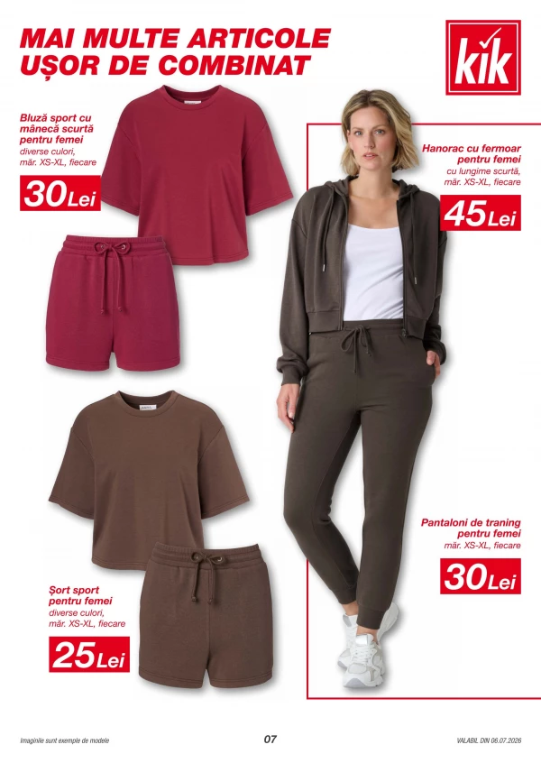 Catalog KiK - Catalogul cu reduceri, pagina 7: reduceri și oferte 06 iulie - 05 august 2026