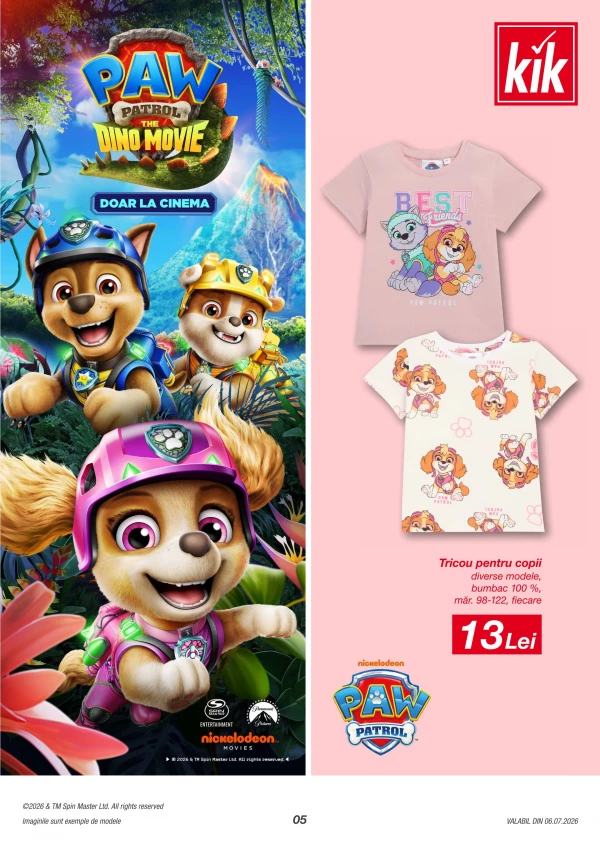 Catalog KiK - Catalogul cu reduceri, pagina 5: reduceri și oferte 06 iulie - 05 august 2026