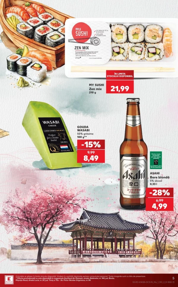 Catalog Kaufland - Catalogul tematic, pagina 5: reduceri și oferte 08 - 14 iulie 2026