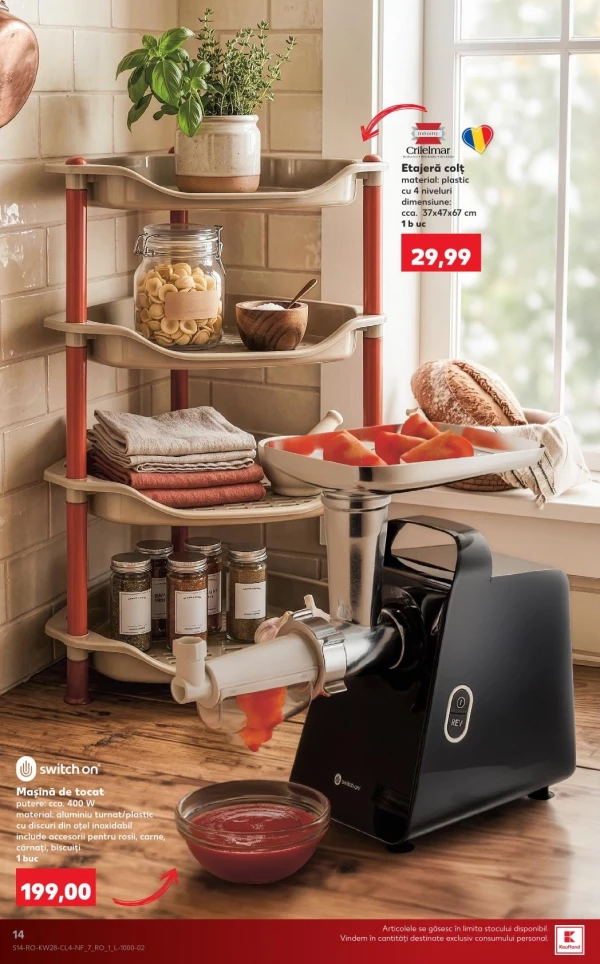 Catalog Kaufland - Catalogul cu reduceri NonFood, pagina 14: reduceri și oferte 08 - 14 iulie 2026